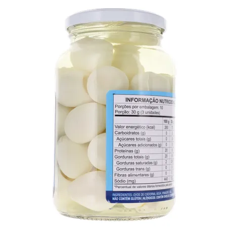 Ovos de codorna quintaes 300g 360-22
