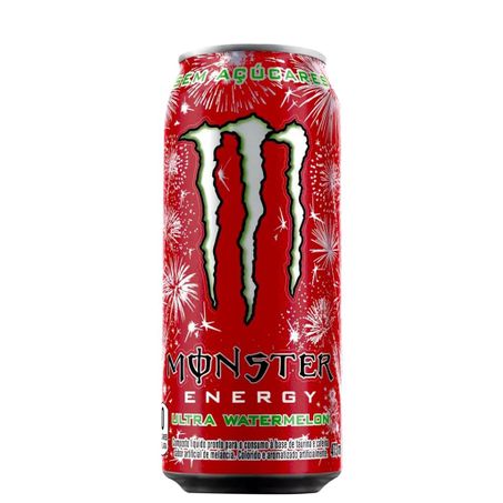 Energético monster melância lata 473ml