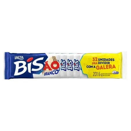 CHOCOLATE BIS LACTA BRANCO 201,6G (090069)