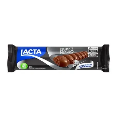 Choc.lacta diamante negro 28g