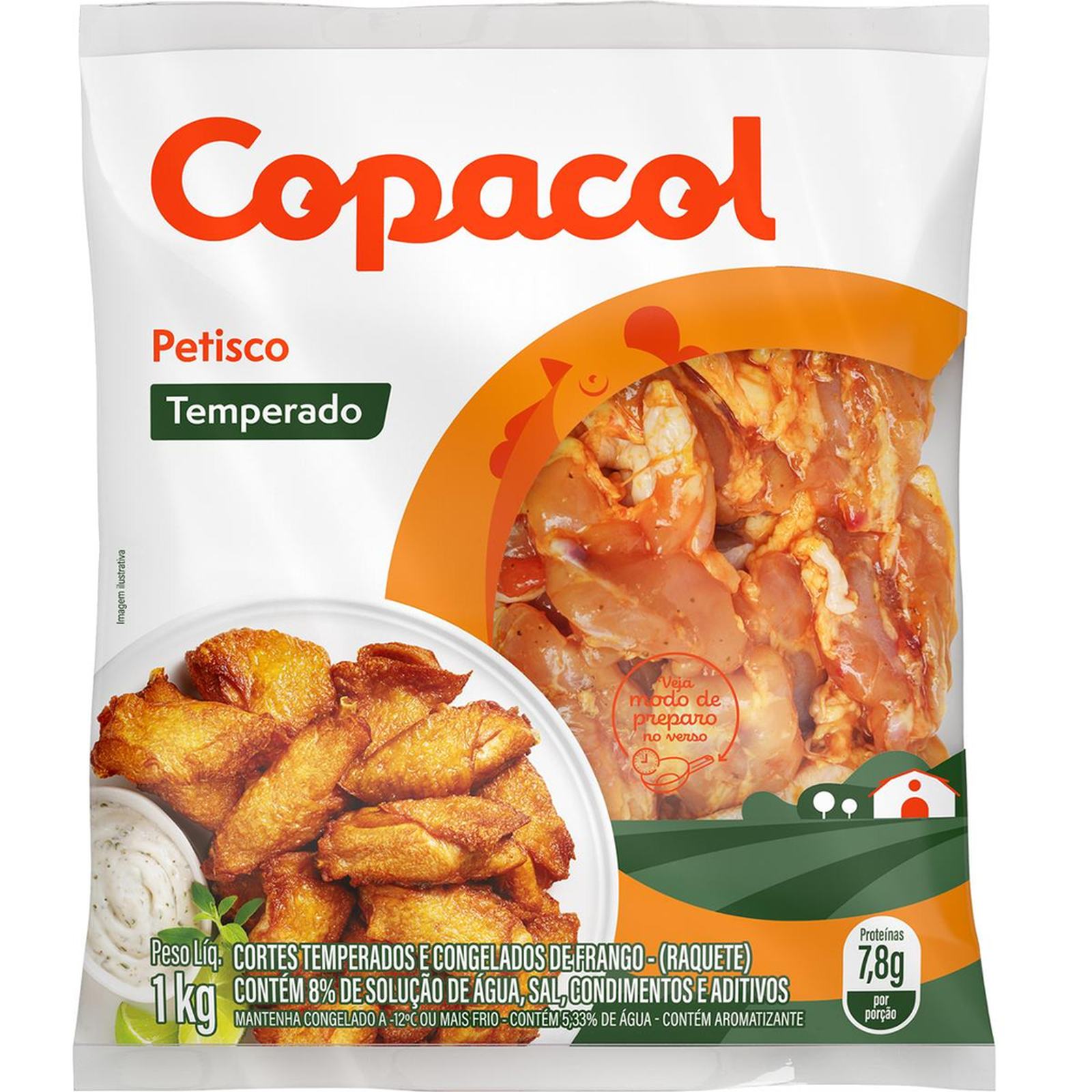 COTY コティ　COMPLICE de FLANCOIS 185.06 Petisco de Frango Copacol 1kg - Temperado - Congelado | Condor