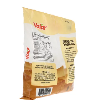 Açúcar baunilha valar 500g 360-13