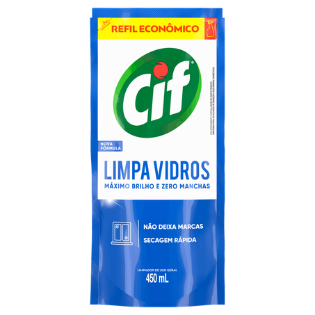 Limpa Vidros Refil Cif 450ml