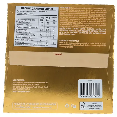 Panettone Festtone Trufado Brigadeiro 500G 360-4