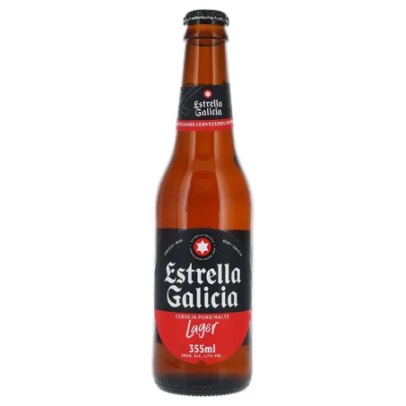 Cerveja Estrella Galicia Puro Malte Long Neck 355Ml
