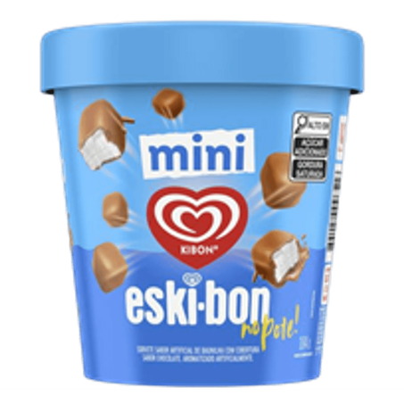SORVETE KIBON MINI PT 184 G ESKI BON