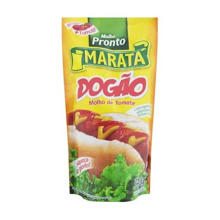 Molho de Tomate Maratá Dogão Sachê 340G