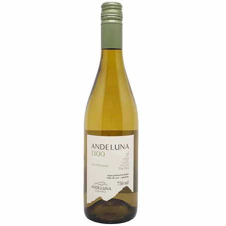 VINHO ANDELUNA 1300 750ML BCO CHARDONNAY