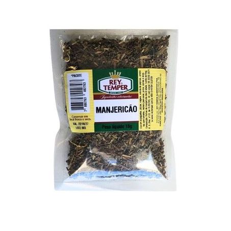 CONDIMENTOS REY TEMPER MANJERICÃO 18G             