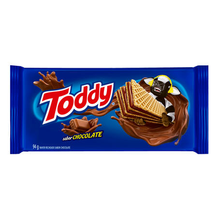 Biscoito Wafer Toddy Chocolate 94G