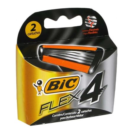 Carga Bic Flex 4 Embalagem 2UN