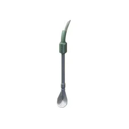 Bomba Para Mate Colher Hammertone Green Stanley 1UN