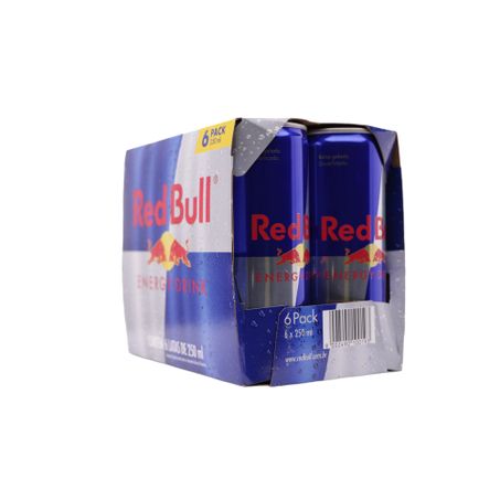 Energetico red bull trad 250ml 6un 360-10