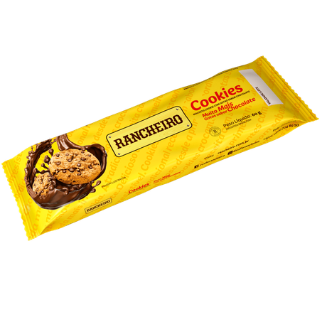 Cookies rancheiro baunilha c/gotas 60g