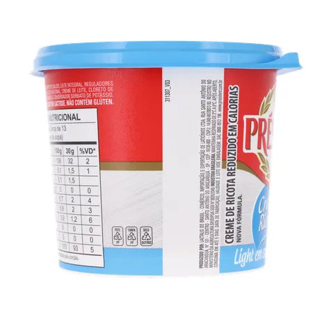 Creme De Queijo Ricota Light President 380G 360-25