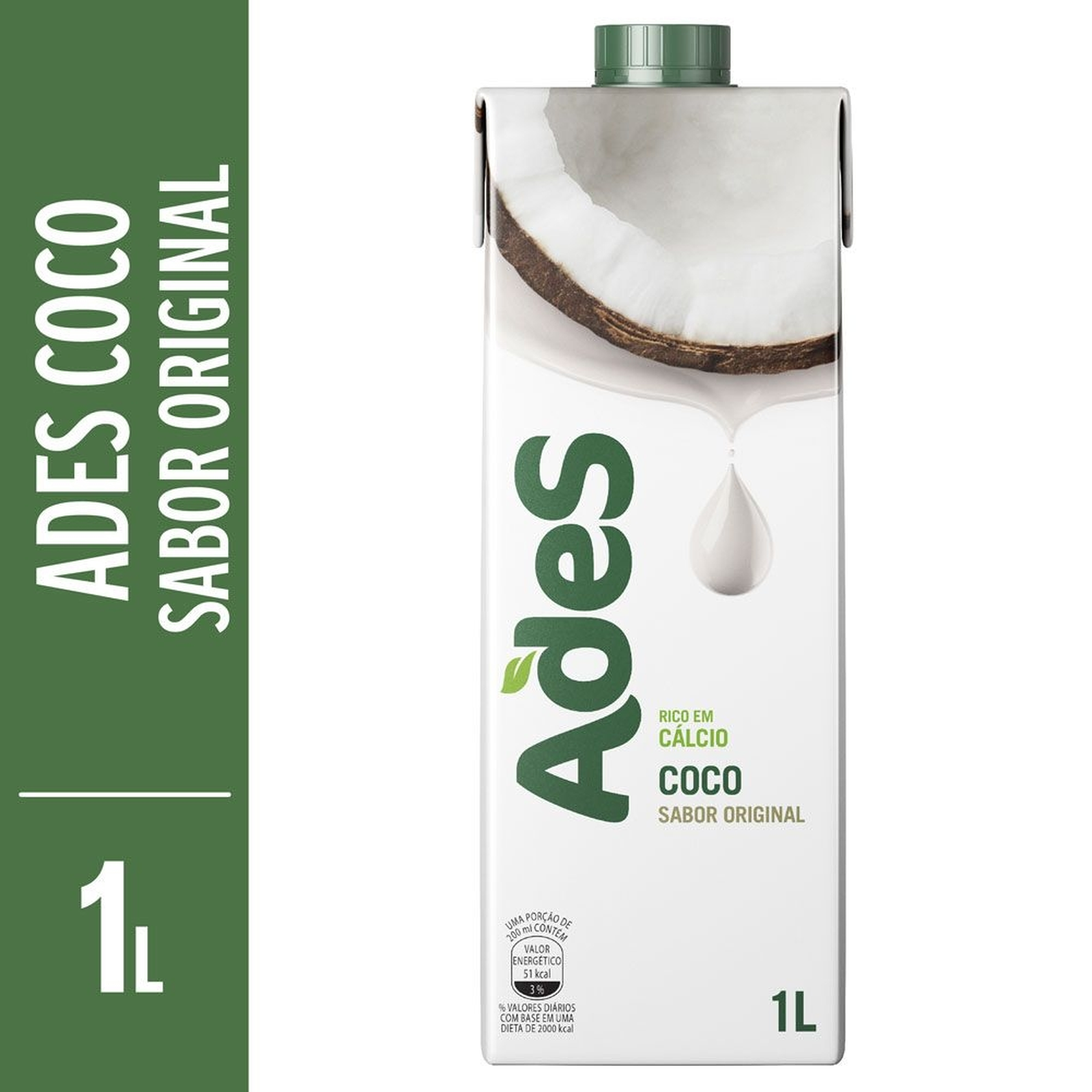 Bebida de Soja Ades Vitamina Coco 1L