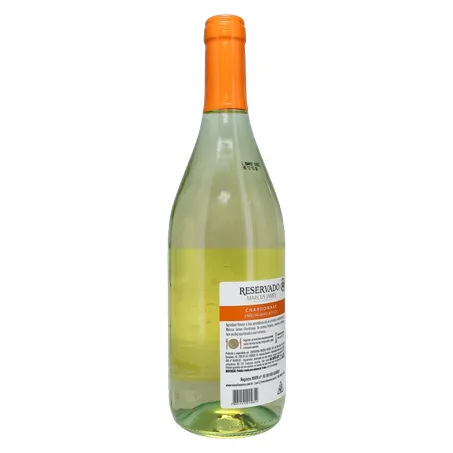 Vinho Brasileiro Branco Meio Seco Marcus James Chardonnay Serra Gaúcha Garrafa 750ml 360-15