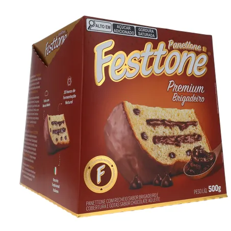 Panettone Festtone Trufado Brigadeiro 500G 360-15
