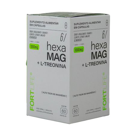 HEXA MAG + L-TREONINA 1000MG 60 CAPS