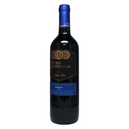 Vinho Chileno Três Medallas Merlot 750ml 360-2