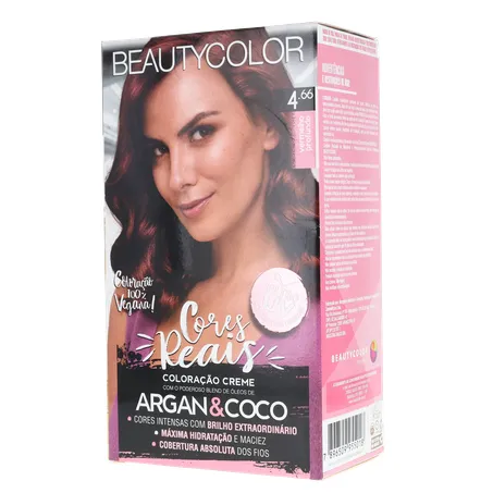 Tintura Beauty Color 4.66 Vermelho Profundo 360-3