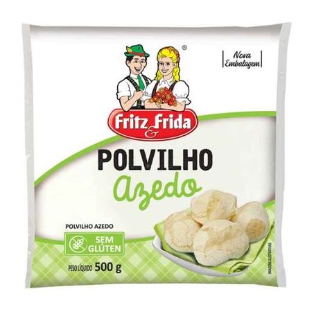 Polvilho fritz e frida azedo 500g