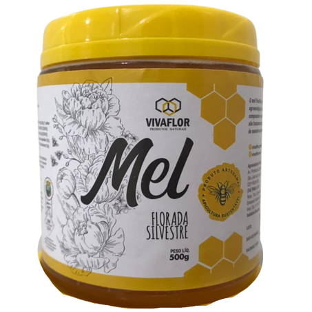 Mel viva flor 500g