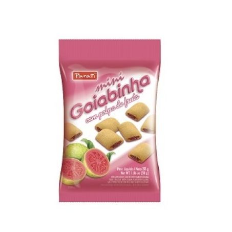 BISCOITO PARATI MINI GOIABINHA 25 G               