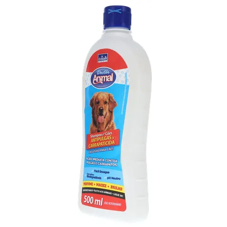 Shampoo Dr Animal 500ml Anti Pulgas 360-4