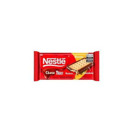 BARRA DE CHOCOLATE NESTLE CHOCO TRIO AMENDOIM 90G