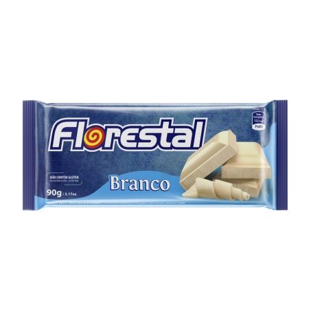 Chocolate florestal branco 90gr
