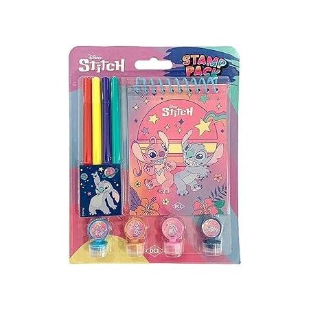 LIVRO INFANTIL DISNEY STAMP PACK STITCH REF.2979