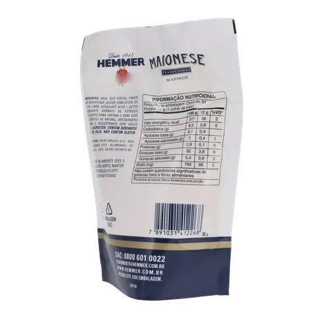 MAIONESE HEMMER 400G TRADICIONAL 360-21