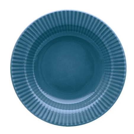 Prato fundo Oxford canele azul