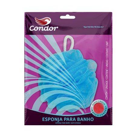 Esponja de banho condor nylon ref 8313