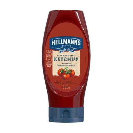 Ketchup Hellmanns Tradicional Embalagem 380G