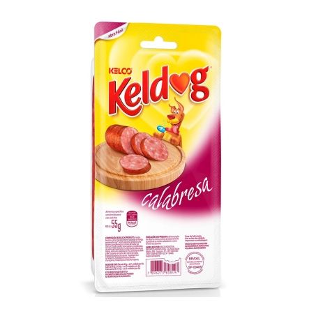 RACAO CAES KELDOG SALSICHA CALABRESA 55G