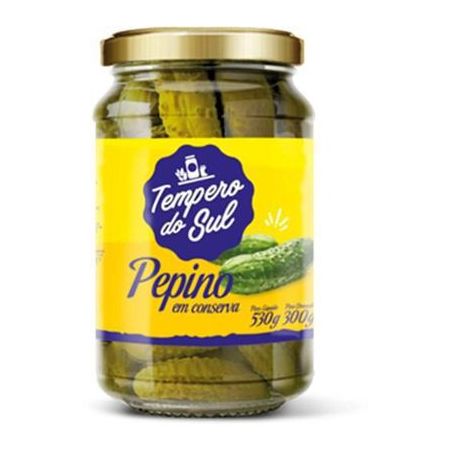 Pepino em conserva tempero do sul 270g