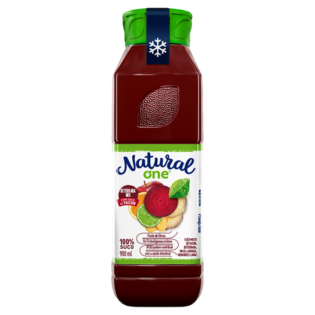 Suco Natural One Beterraba Mix com Yacon Gelada 900ml