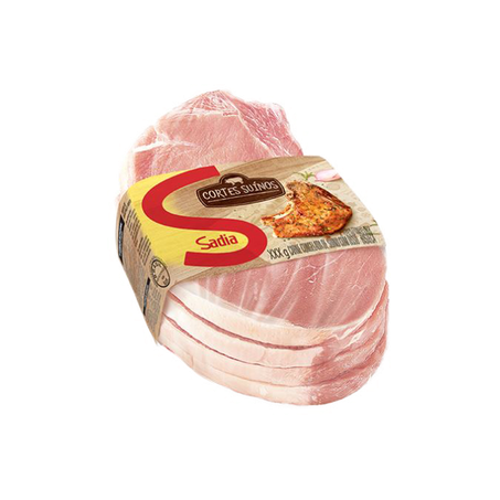 Bisteca Suína Sadia Congelada - Fatiada Kg