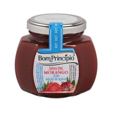 GELEIA DE MORANGO DIET BOM PRINCÍPIO