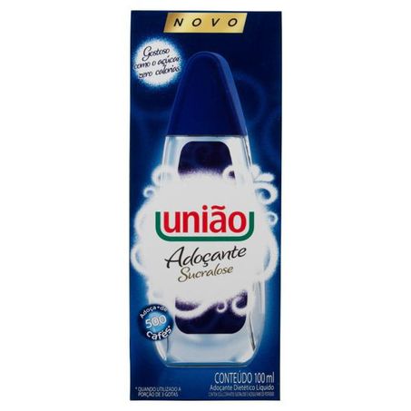 ADOÇANTE LÍQUIDO SUCRALOSE UNIÃO