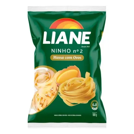 MACARRÃO LIANE C.OVOS 500G NINHO 2