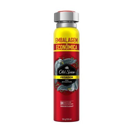 Antitranspirante Aerossol Old Spice Refrescante Frasco Spray 200ml - Embalagem econômica
