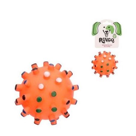 Brinquedo Cao Ringo Bola Espinho 65cm