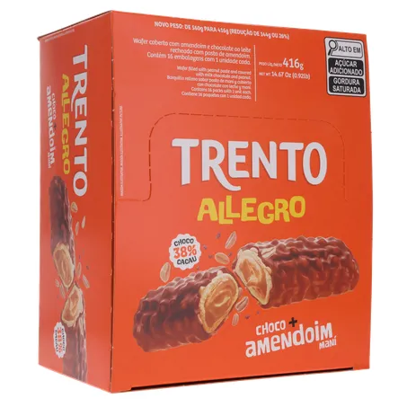 Choc wafer trento allegro 26g c/16 360-33