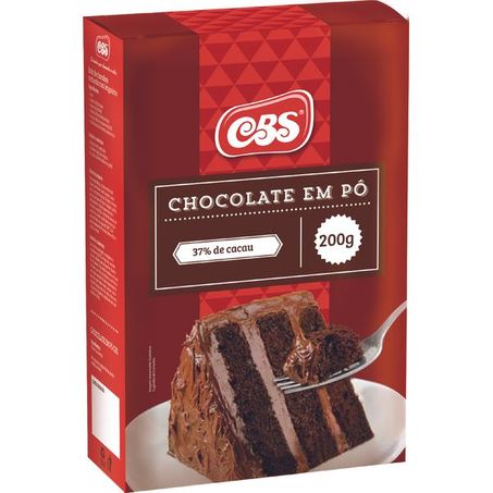 CHOCOLATE EM PÓ CBS 37%CACAU 200G 360-1