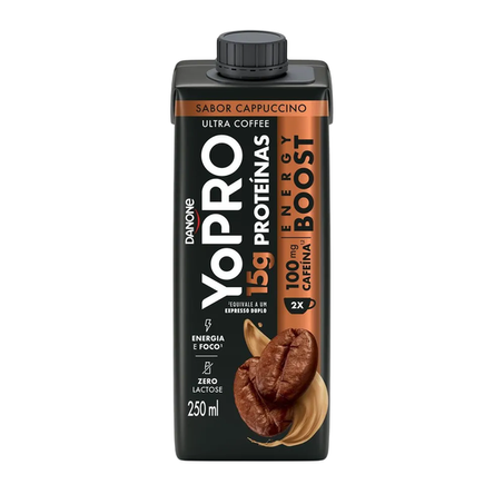 Bebida Láctea Yopro Cappuccino 250ml