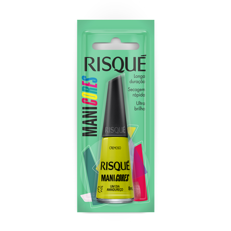 Esmalte Risque Um dia Amadureço Manicores 8ml