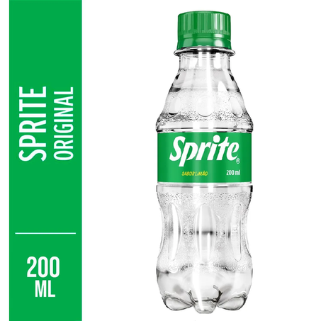 REFRIGERANTE SPRITE ORIGINAL MINI 200ML+